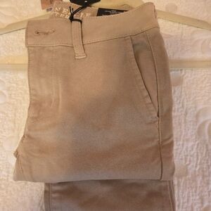 Girls stretch 00 Khaki pants